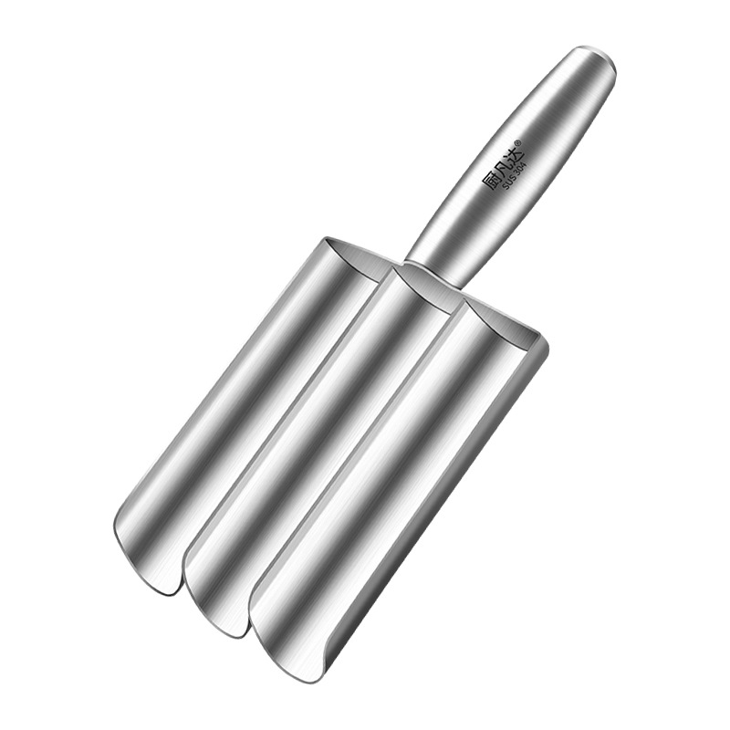 Meatball Maker 304 Stainless Steel Triple Meatball Fish Ball Shrimp Slide Tool Household Hot Pot Restaurant Shrimp Slide