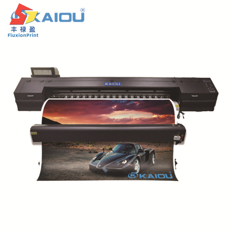 High-Definition Photo Printing Machine 1.6m Single Head/Double Head Suitable for Inkjet Cloth Car Stickers Self-Adhesive Outdoor Adhesive