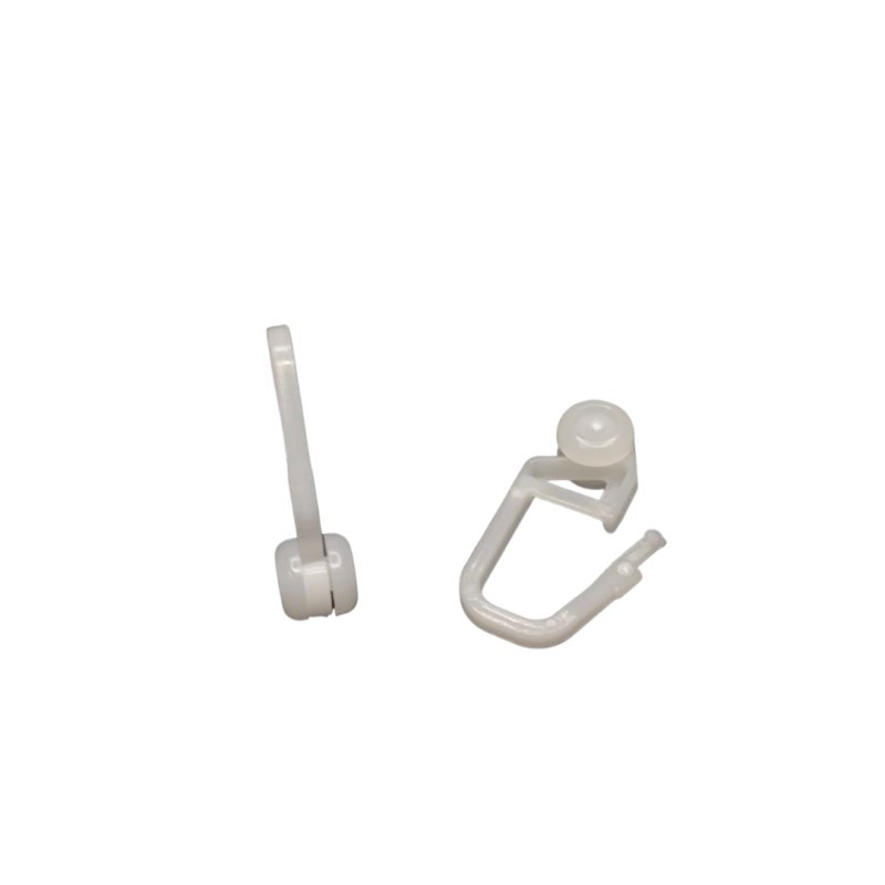 Curtain Track plastic pulley hanging wheel buckle nano track pulley car pulley hanging wheel factory wholesale