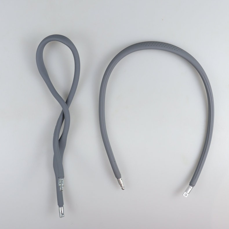 Gooseneck Tube Metal Hose Stainless Steel Silicone Hanging Neck Bracket Hose Universal Arbitrary Bending Silicone Snake Tube Manufacturer