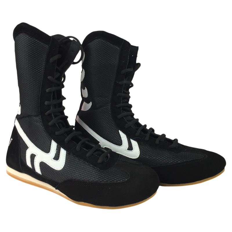 Boxing Training Shoes High-top Boxing Shoes Beef Sole