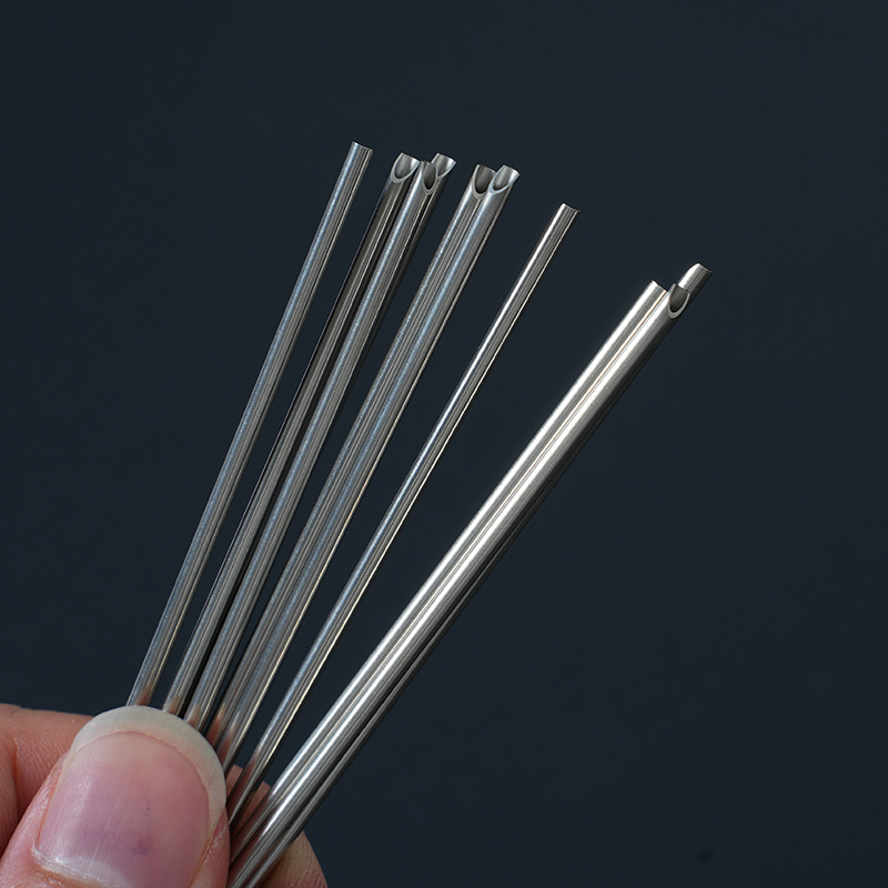 304 Stainless Steel Capillary Tube Customized Non-Standard Medical Grade Sanitary Needle Tube Bending and Sharpening Seamless Tube Laser Cutting