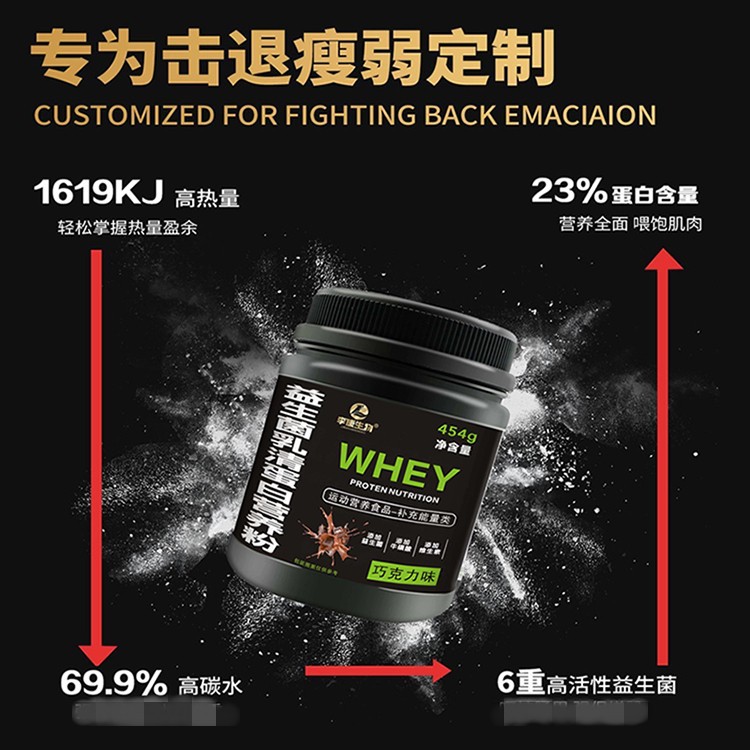 Probiotic Whey Protein Powder Sports Nutrition Supplement Energy One Piece Drop Shipping