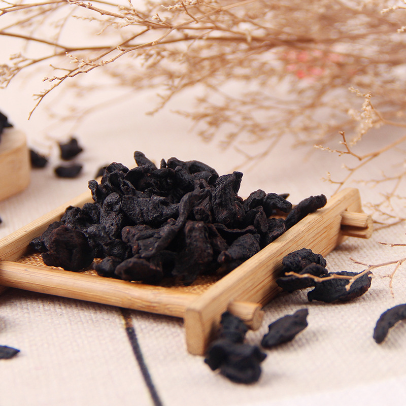 Polygonatum Japonica Tea Wholesale Roasted Polygonatum Japonica Small Particles Polygonatum Japonica Tea Nine-Steamed Nine-Boiled Roasted Polygonatum Japonica Slices Tea Bulk Medicine and Food Homologous