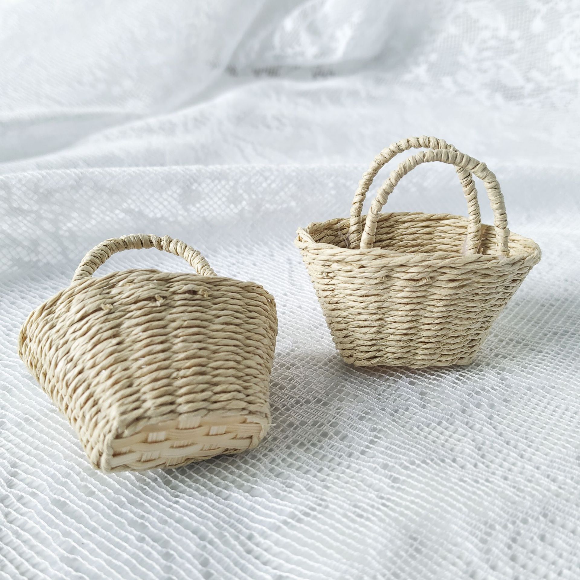 Мини-корзина для игрушек, ручная работа, декор