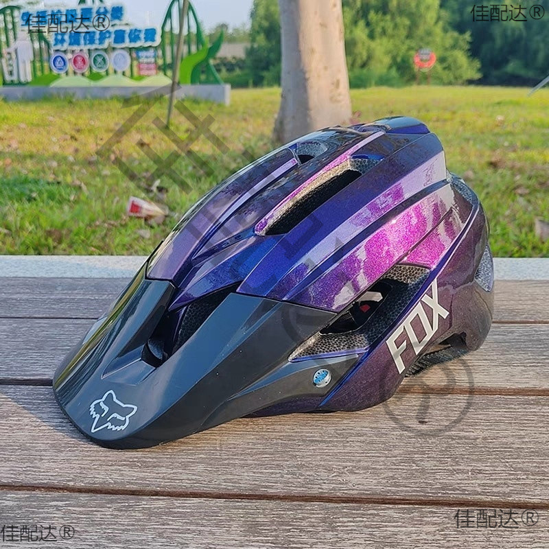 Hat Off-Road Off-Road Road Bike Pc Molded Mountain Fox New Downhill All-In-One Helmet Cycling Equipment F Helmet