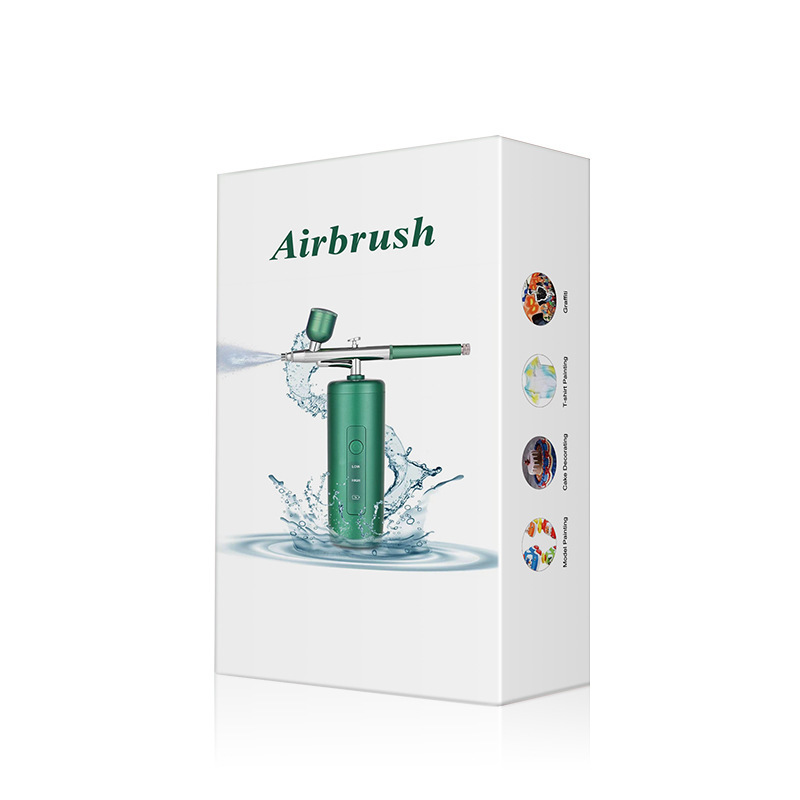 Upgraded Version of High-Pressure Nano Oxygen Injection Instrument, Needle-Free Spray Gun, Household Portable Hydrating Moisturizing Spray Introduction Beauty Instrument