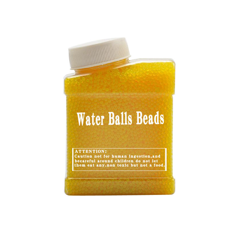 Cross-border 7-8mm crystal bullet plus hard bubble water soft bullet gel water droplet water absorption bullet egg bubble water bullet big bead