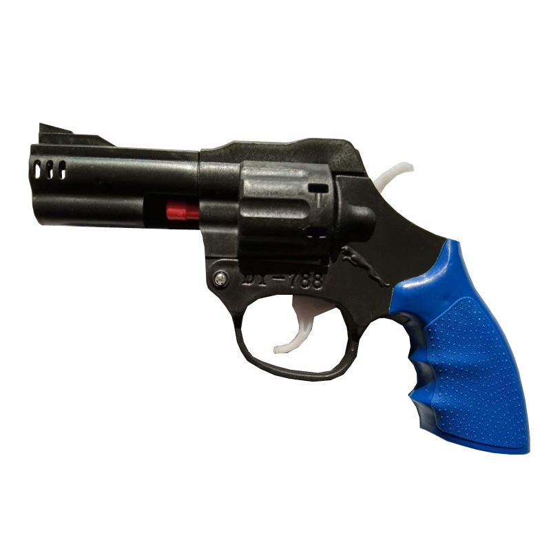 788 Smash Gun Paper Gun Plastic Revolver Toy Gun 7080 Nostalgic Safety Toy Cannot Be Fired