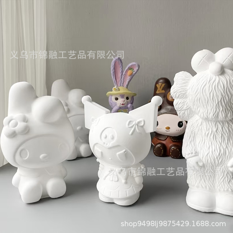 Manufacturer Supplies Small Bag Gypsum Powder 1 to 150g Bagged Mold Gypsum Powder Aromatherapy DIY Model Powder Handmade