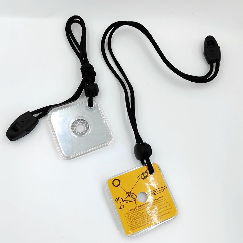 Сигнальное зеркало для каяка, SOS выживания, для помощи, источник света, рефракторное зеркало для моря