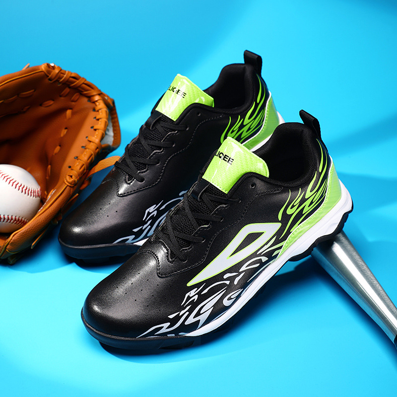 2025 New Men's Casual Sports Shoes Cross-Border Large Size Rubber Md Baseball Shoes