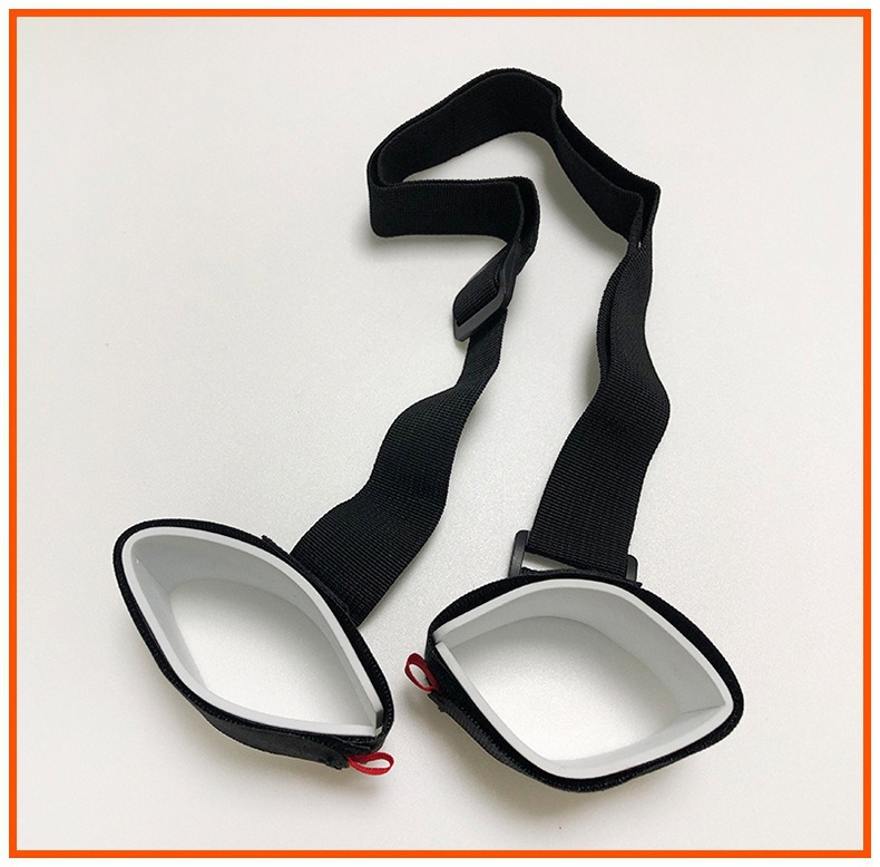 Manufacturers supply ski portable strap adjustable portable snowboard shoulder strap double plate fixed strap strap