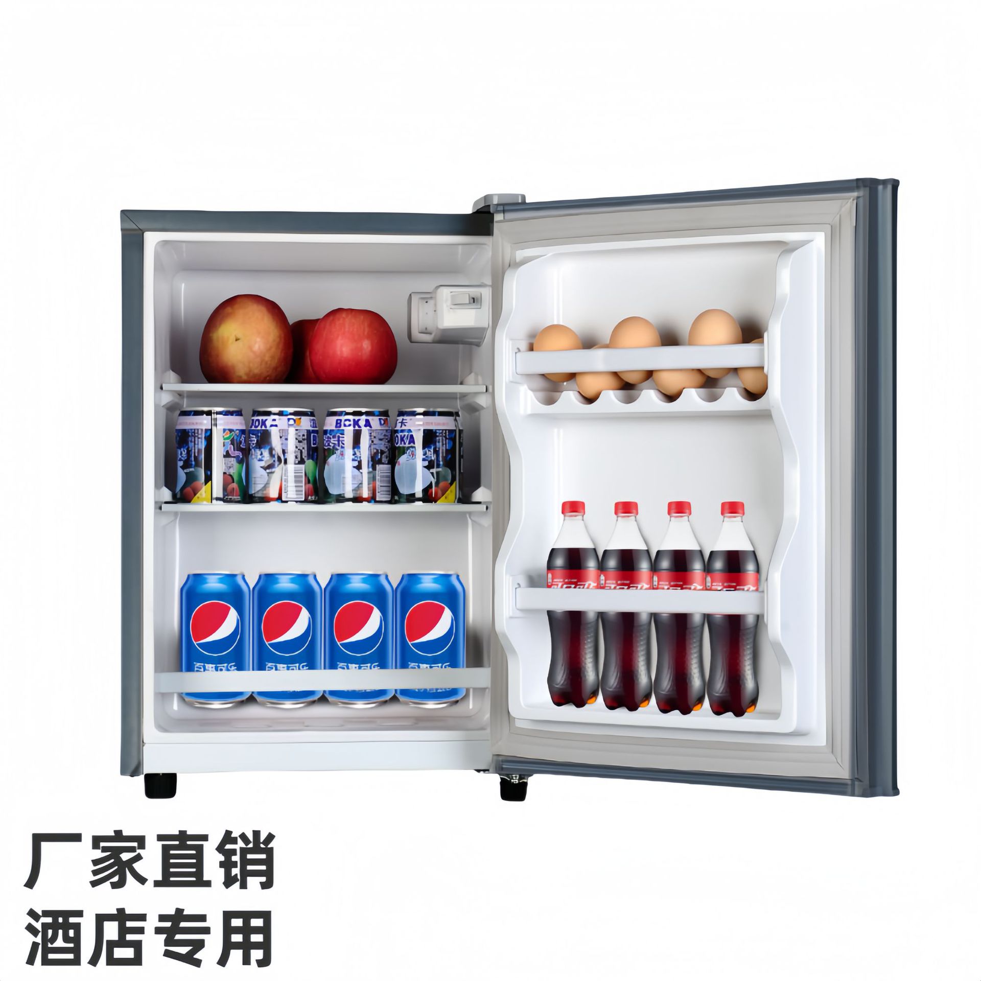 Мини-холодильник Meiling для дома, малый, для общежитий, мини, энергосберегающий, большой объем, однодверный, для гостиничных номеров