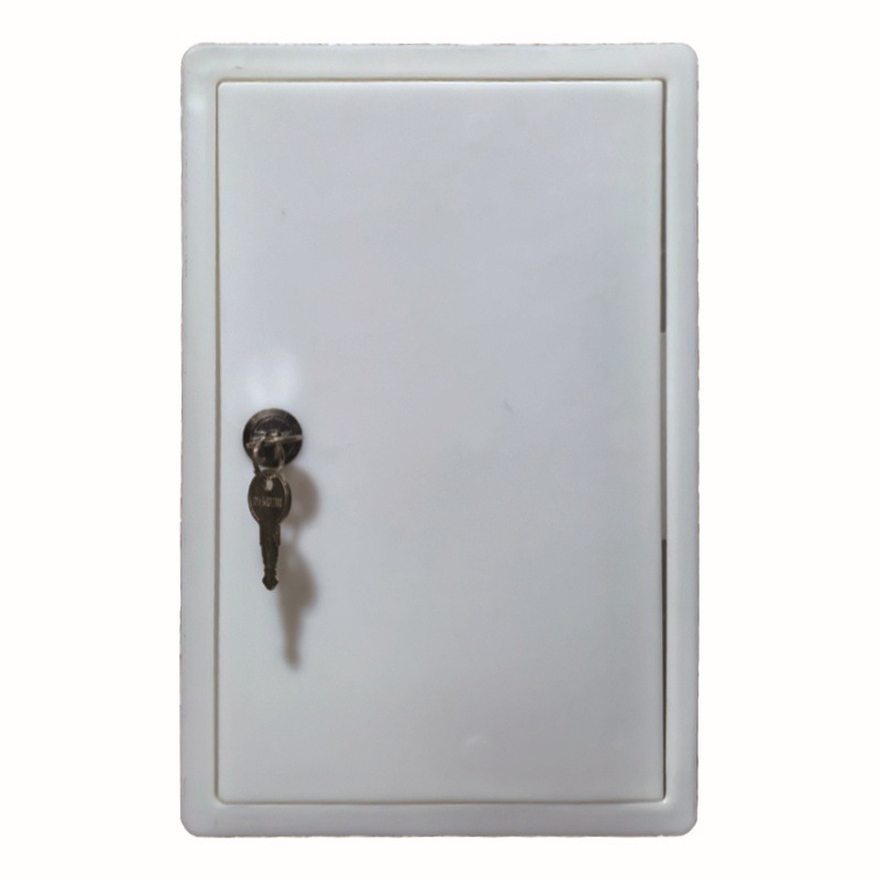 Outdoor Trendy Wall-Mounted Curved New Milk Box Milk Delivery Box Milk Turnover Box with Charging Box