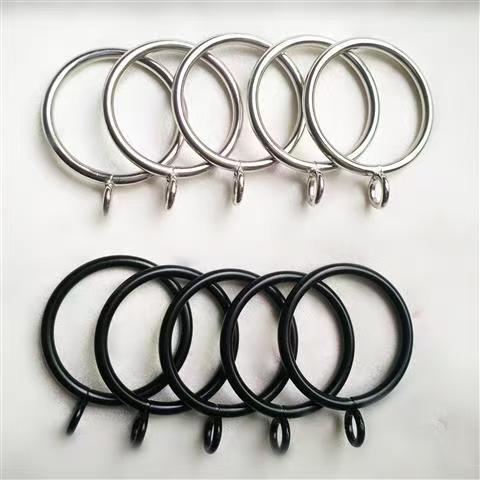 Metal solid curtain hanging ring Roman rod ring ring ring ring closed hook ring Roman ring ring ring accessories ring ring universal