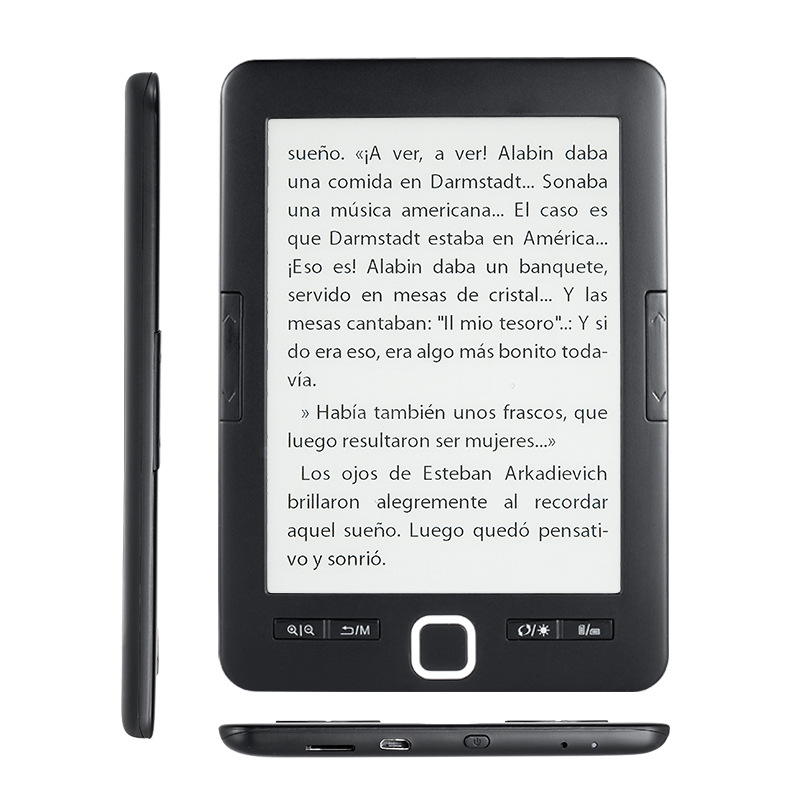 BK6033 front light ink screen electronic paper book reader reading review e-book novel Ebook Reader