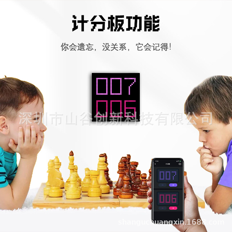 LED pixel display Bluetooth Pixel lamp table build pixel photo frame DIY mosaic pixel wind wall hanging pixel screen