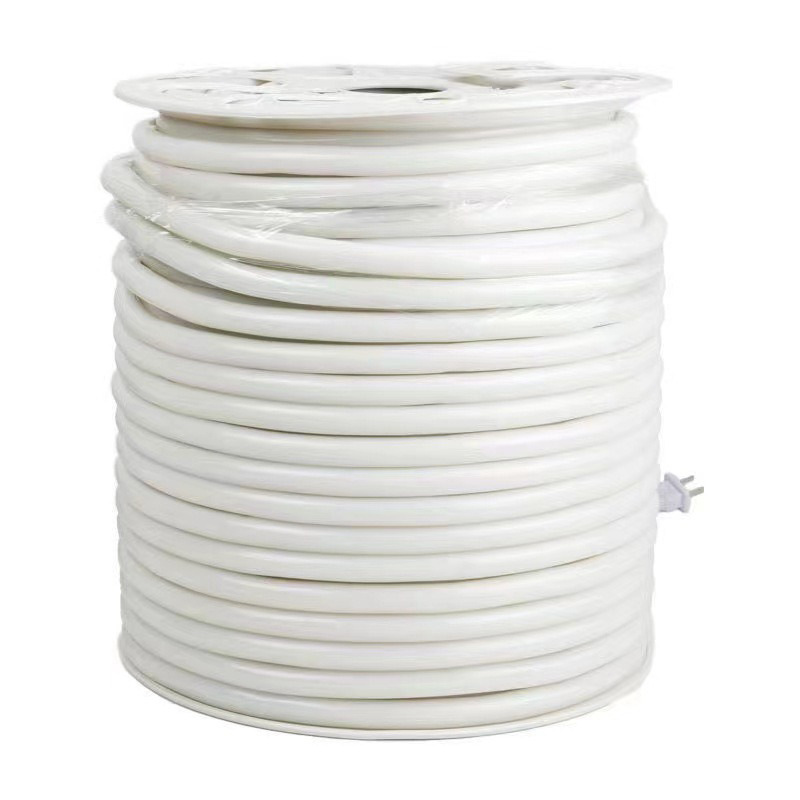 Led Flexible 360 Degree Round Light Strip 220V Outdoor Waterproof Billboard Lighting High Brightness Engineering Neon Light Strip