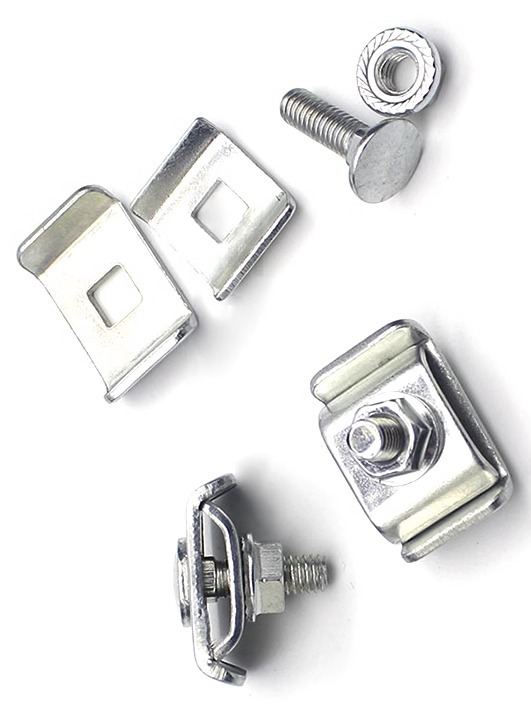 Grid Fixing Buckle, Grid Wiring Rack Connection Component Buckle Screw, Hebei Grid Bridge Accessories Manufacturer