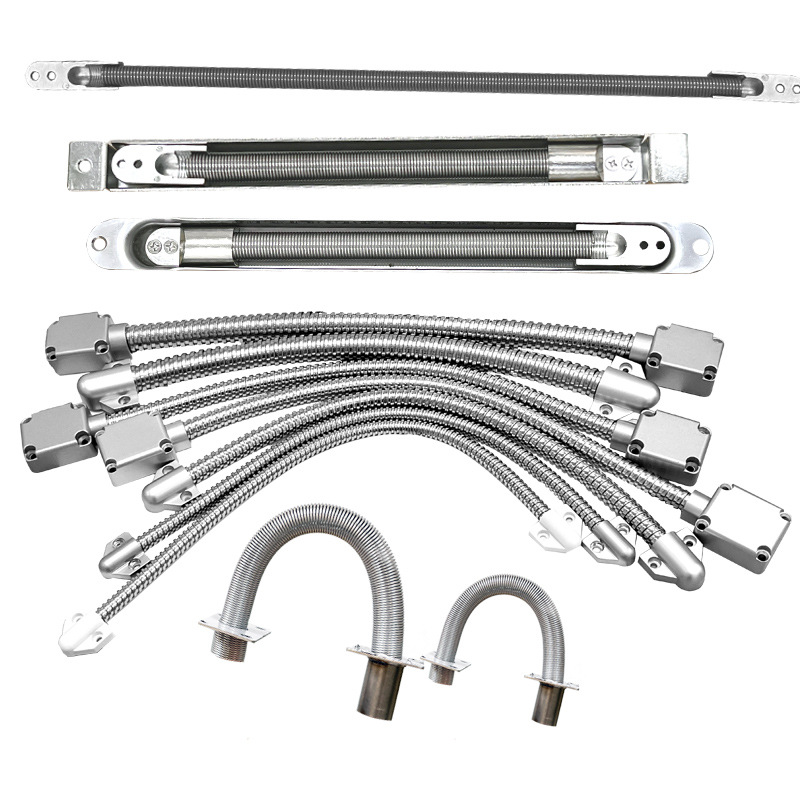 Access control over-wire protector over-wire protector stainless steel threading tube network wire protective tube metal spring concealed over