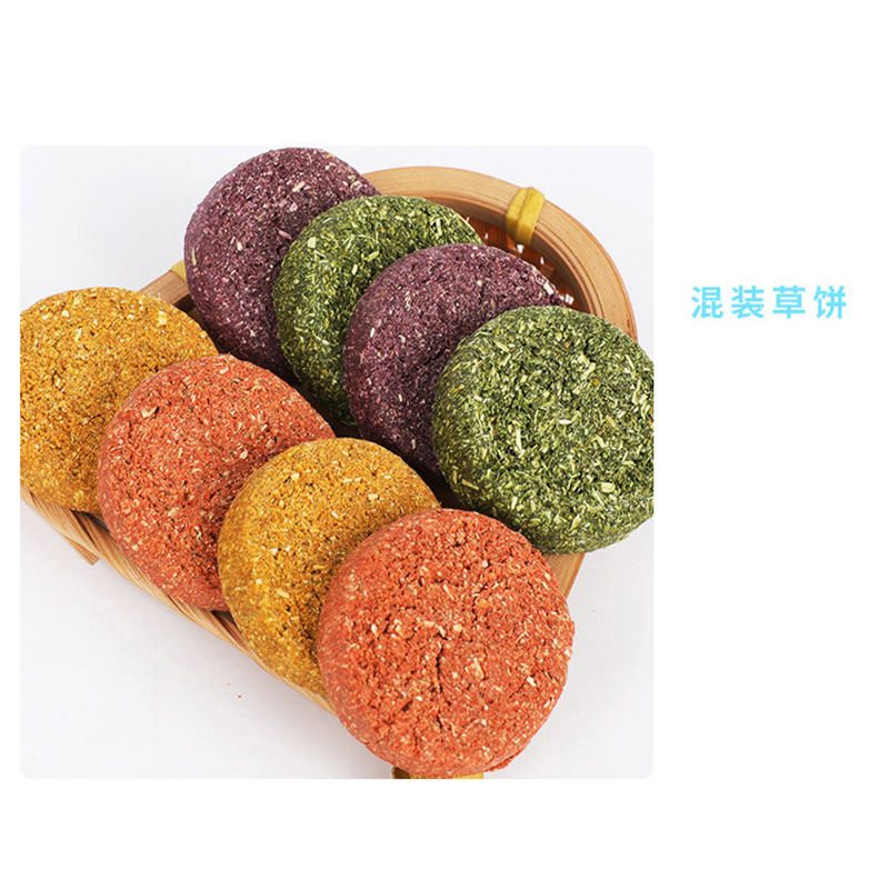 Pet Grass Cake Carrot Pumpkin Alfalfa Purple Potato Molar Grass Rabbit Totoro Guinea Pig Hamster Molar Snacks