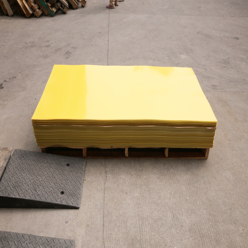National Standard Grade a 3240 Epoxy Board, Temperature-Resistant and Heat-Insulating Lithium Battery Insulation Material, Yellow Epoxy Resin Board Processing