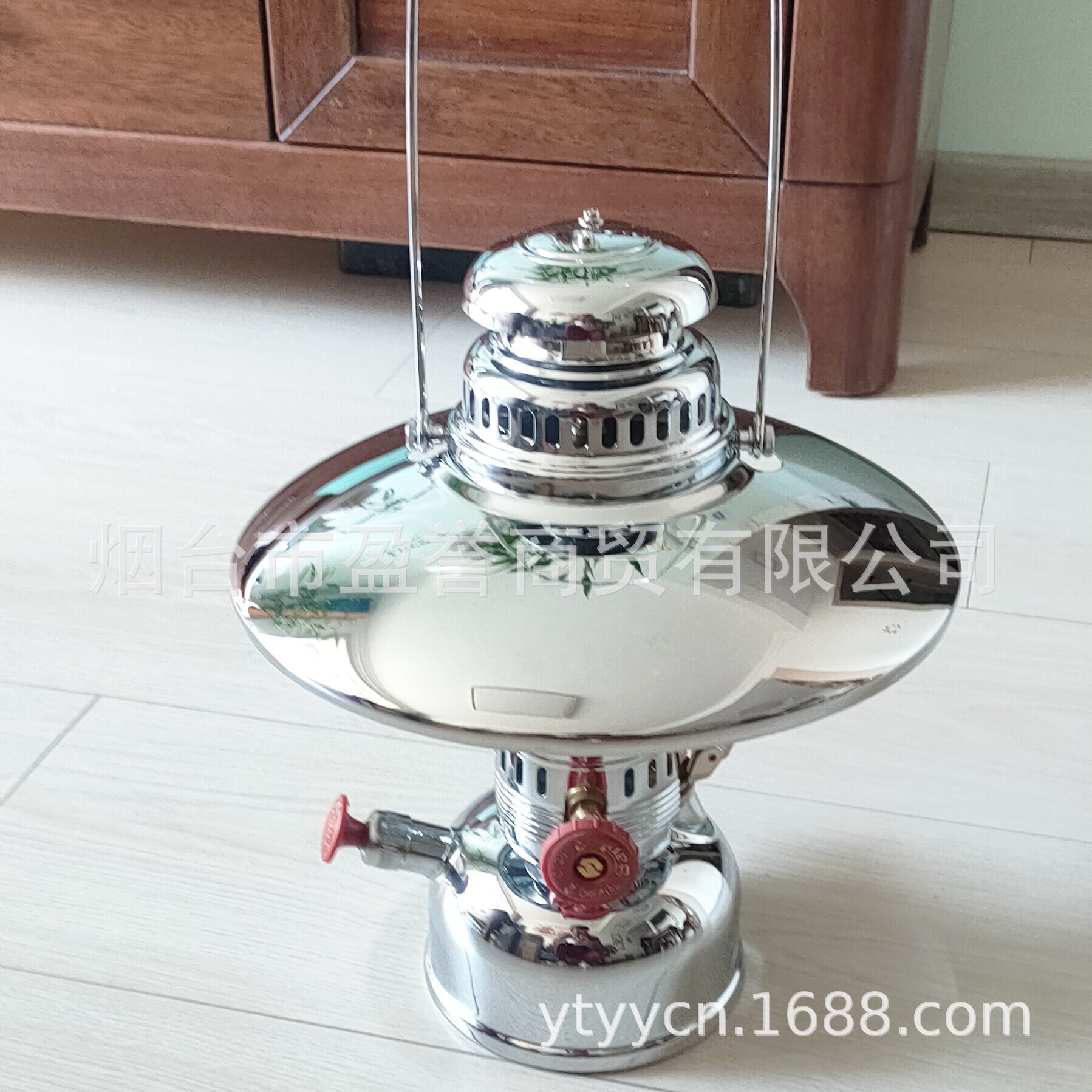 Outdoor Travel Popular Premium 150Cp Copper Original Color, Silver Small Kerosene Gas Lamp
