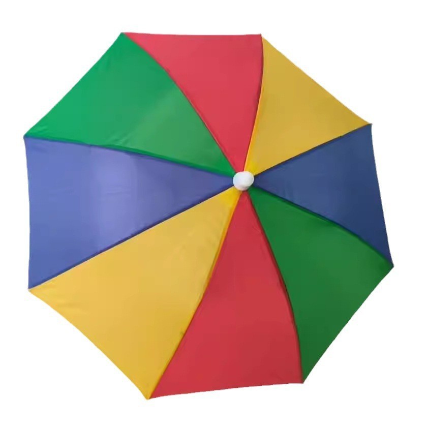 Manufacturer Wholesale Umbrella Hat Head-Mounted Fishing Umbrella Hat Umbrella Custom Umbrella Hat