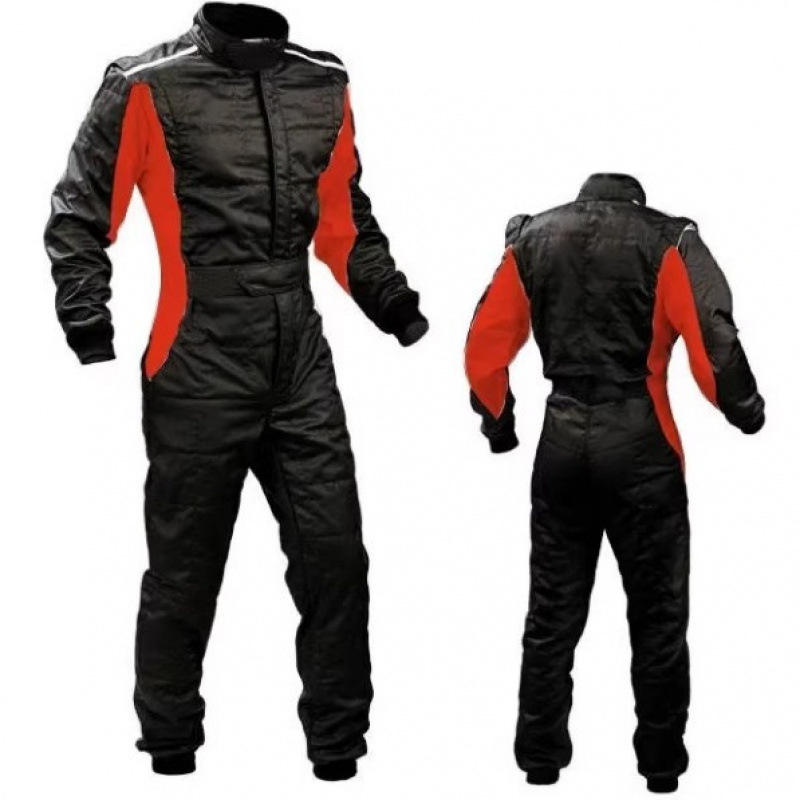 Can Support Label Replacement/One-Piece Drop Shipping) Kart Off-Road Vehicle Breathable One-Piece Racing Suit for Men, Women and Kidsren