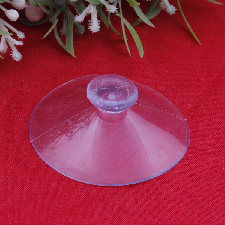 Factory wholesale transparent suction cup toys with strong adsorption perforated suction cup bayonet style mushroom head suction cup