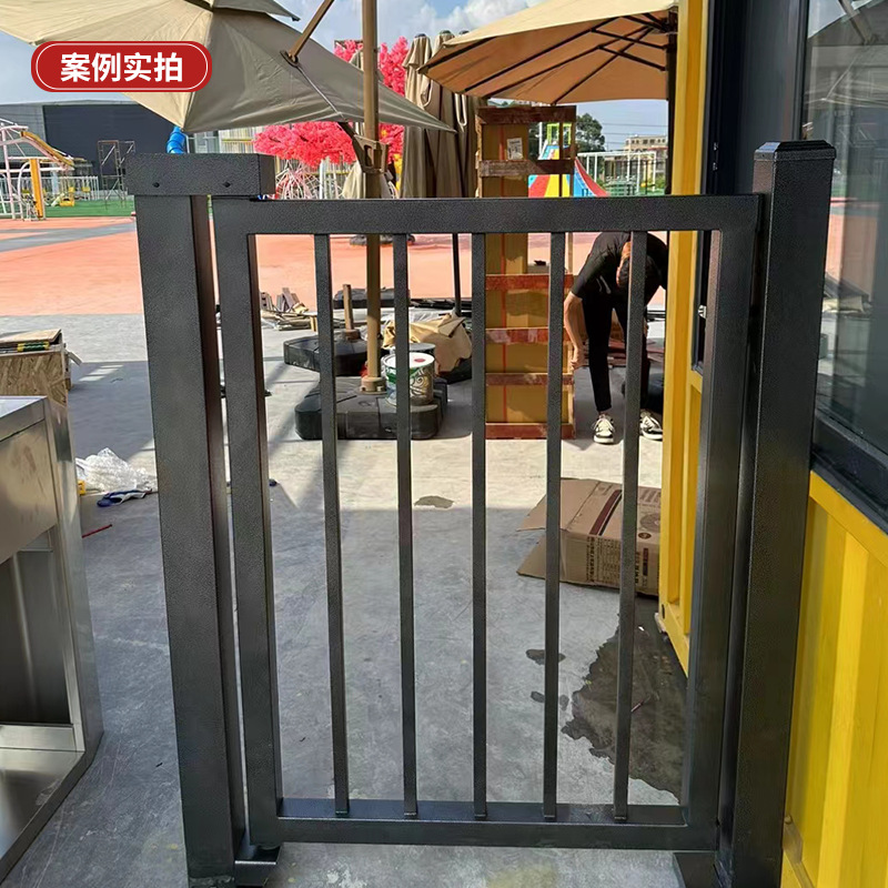 Advertising Gate Community Automatic Gate Pedestrian Walkway Barrier Machine Face Recognition Access Control All-In-One Machine Electric Fence Small Gate