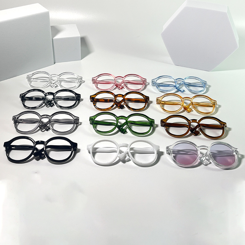 Ready-Made Glasses Cotton Doll 20Cm/15Cm Star Doll Accessories Glasses Transparent Lenses Free Shipping
