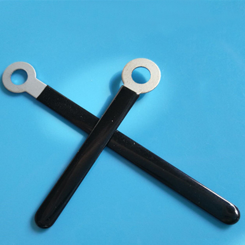 Factory direct selling wire fixing piece tinplate cable tie heat shrinkable sleeve pipe clamp PVC casing iron CW4-50