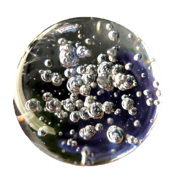 Crystal ice crack ball bubble ball ball rockery running water ornaments accessories fish tank landscape ornaments decoration