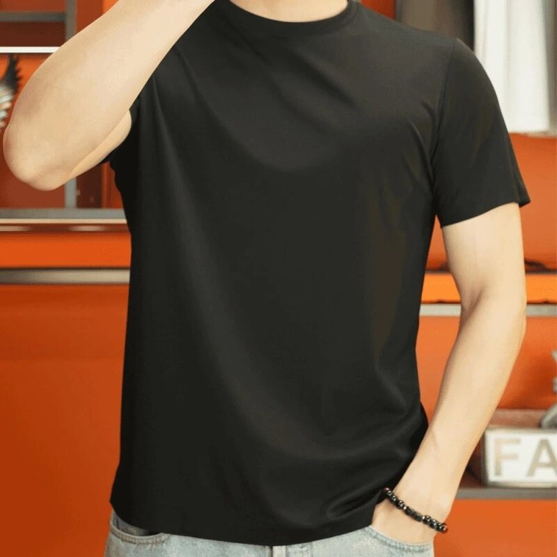 3447 оригинальная летняя новая футболка, мужская, модная, дышащая, короткий рукав