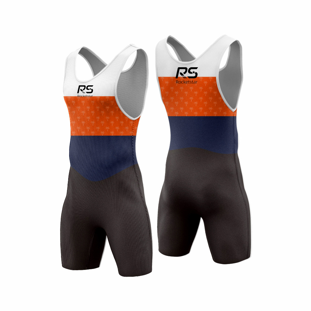 One-Piece Rowing Suit, Kayak Competition Suit, Bodysuit, Wrestling Suit, Professional Training Style, Club Group Customization