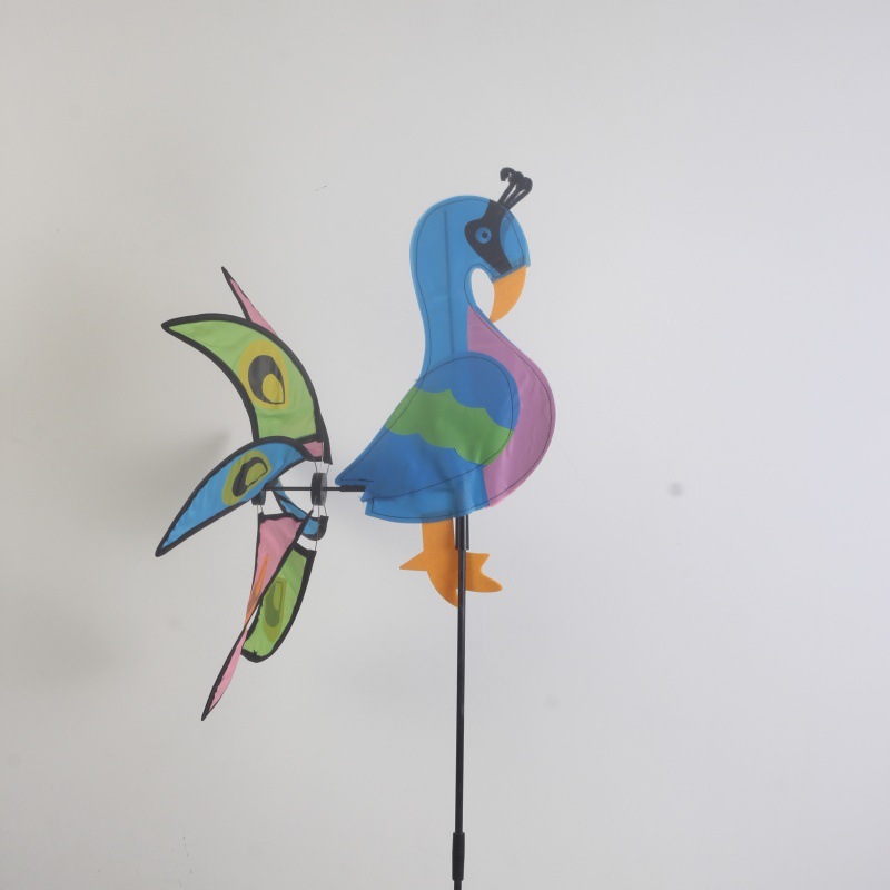 Детские игрушки с уличного прилавка, павлин, ткань, стерео ветерок, уличное украшение, цветное, оптовая распродажа по специальной цене