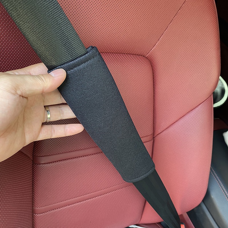 Car Shoulder Protector with Ice Silk Car Extended Safety Belt Long-Distance Anti-Strangle Cover Soft and Suitable for All Seasons