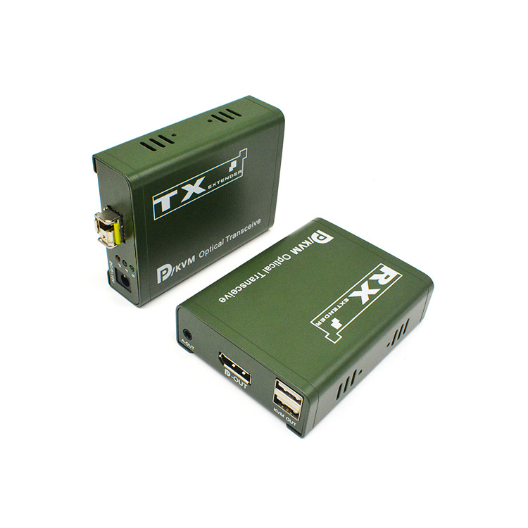 Dp+Usb Hd Optical Transceiver 1080P Audio and Video Optical Fiber Transceiver Independent Audio Dp to Optical Fiber Non-Compressed