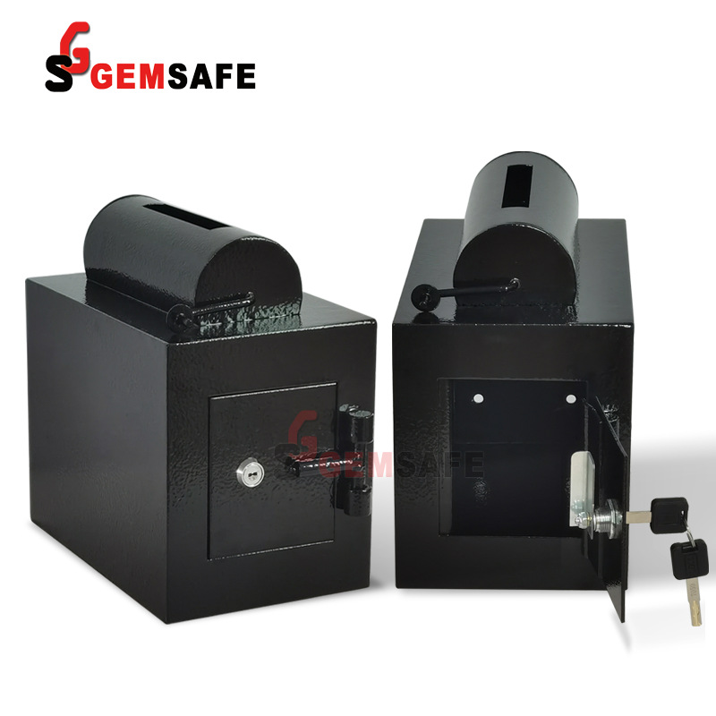 2025Gemsafe Factory Drum Small Steel Cash Caja Fuerte Rotor with Key Lock