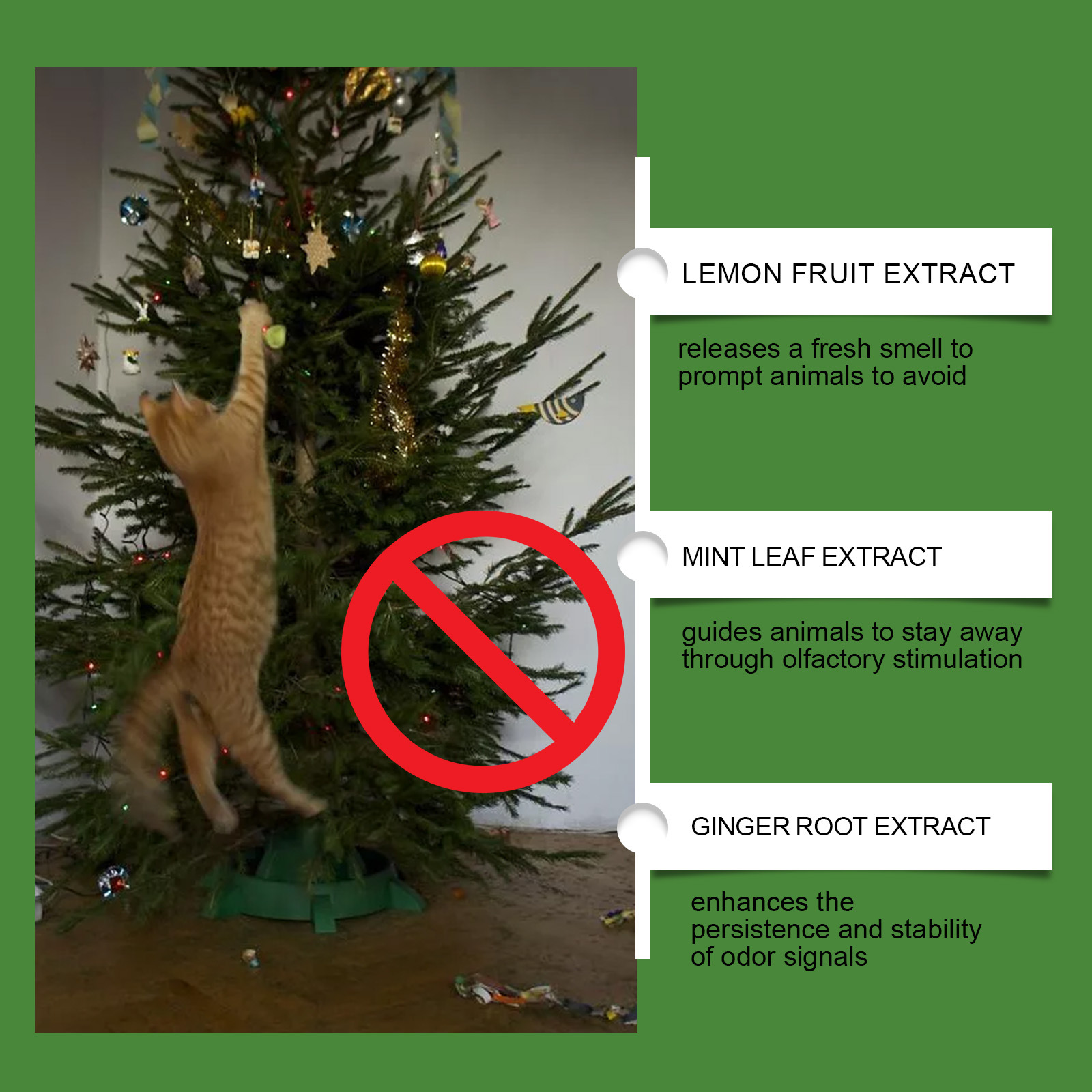 Eeljoy Cat Repellent Pills Indoor and Outdoor Training Pet Anti-Bite and Scratch Furniture Interference Household Repellent Pills