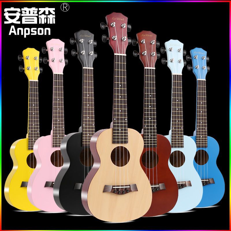 Ukulele Children's Small Guitar for Beginners, Boys and Girls, Adults, Entry-Level Zero-Based 21inch 23inch Ukulele