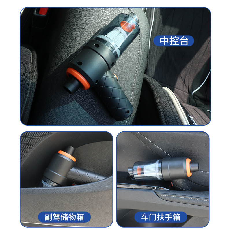 Vacuum Cleaner New Wireless Charging Car Home Handheld Small Multi-Functional Portable Car Home Two-In-One