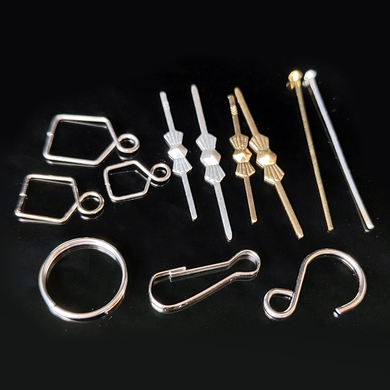 Кристаллический ламповый пин-коннектор, заколка, крючок S, кольцо из нержавеющей стали 304, крючок для занавески, заколка для двери, бабочка