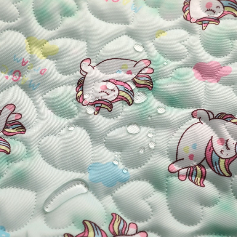 Ultrasonic Cotton-Pressed Waterproof Fabric Laser Punching Bag Backpack Fabric Incoming Material Punching Processing