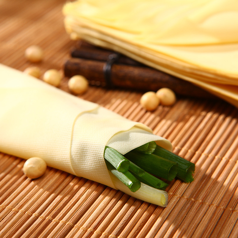 Authentic Hongluoxian Dried Tofu from Northeast China, Handmade Lushui Thousand Sheets Thin Style Bajiao Jinzhou Tofu Skin