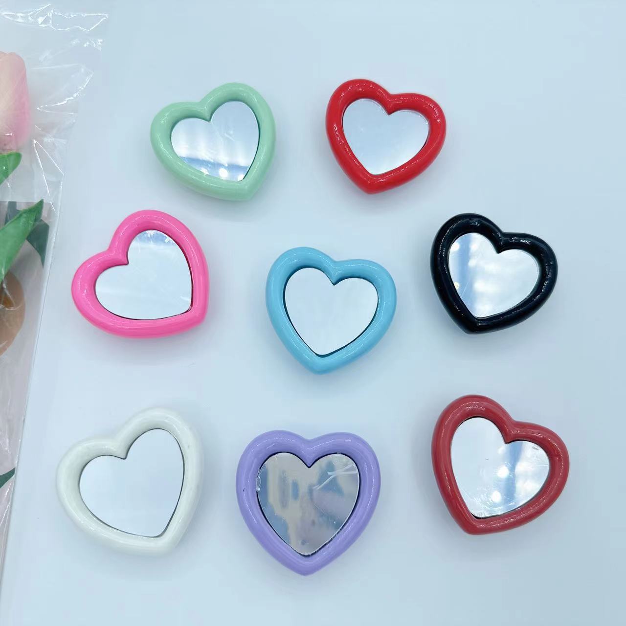 Подставка-люлька для мобильного телефона с зеркалом на столе складная телескопическая универсальная подставка японская и корейская