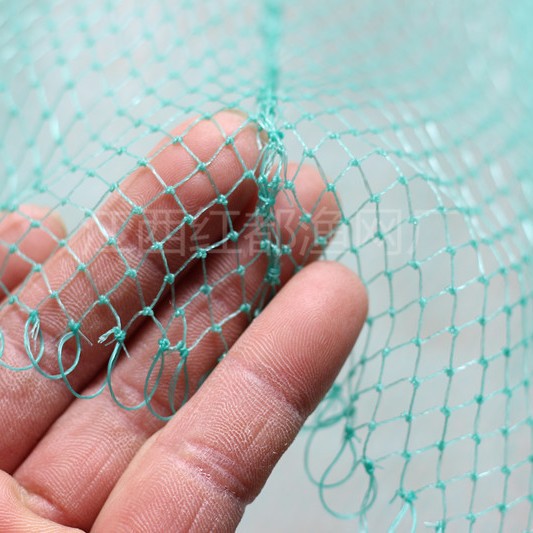 Semi-Handmade Fishing Net for Eels, Loaches, and Small Shrimp with Fine Mesh