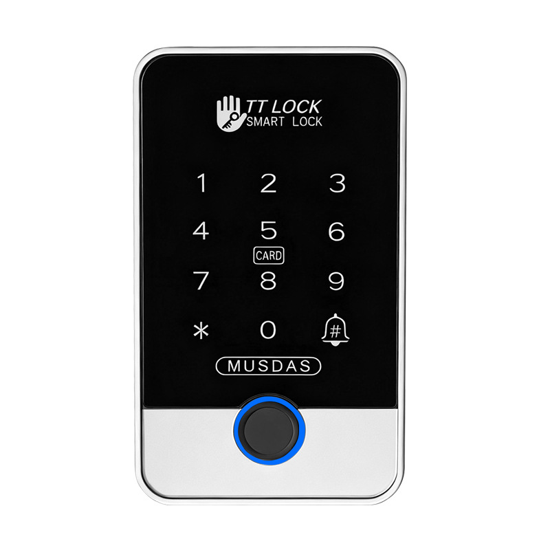 Waterproof Tongtong Lock Mobile App Password Card Smart Lock Bluetooth Access Control Fingerprint Remote Access Control All-In-One Machine